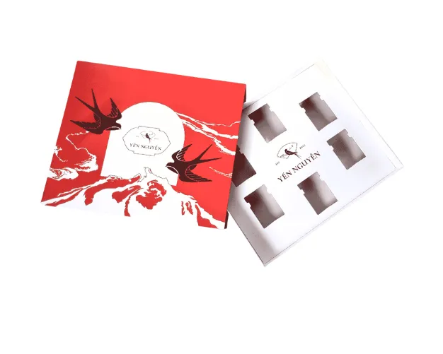 Hộp Cứng Dạng Rút Ý Vàng