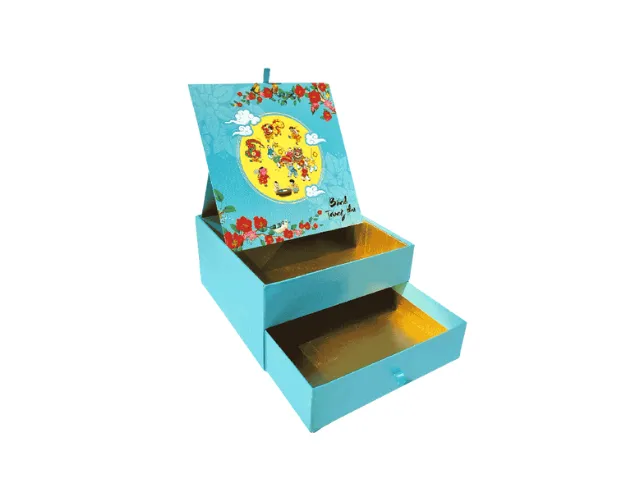 In Hộp 2 Tầng Ý Vàng