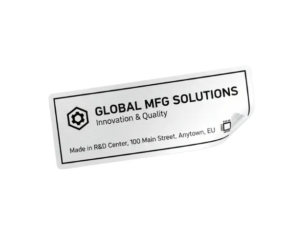 Tem Nhãn Decal Xi Bạc