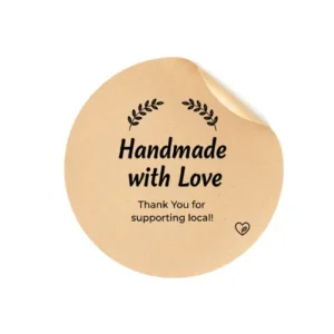 Tem Nhãn Giấy Kraft