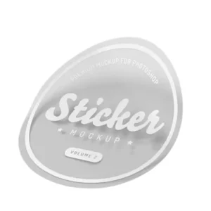 Tem Nhãn Nhựa Trong Ý Vàng