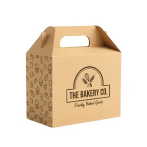 Hộp Carton Có Quai Xách Ý Vàng