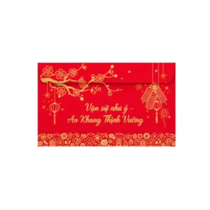 Bao Lì Xì Ngang Ý Vàng