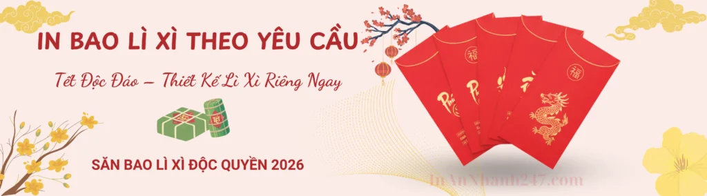 Banner in bao lì xì theo yêu cầu ý vàng