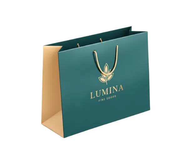 In Túi Giấy Couche Ý Vàng